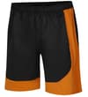 Leichte Active Gym Shorts Schwarz/Orange