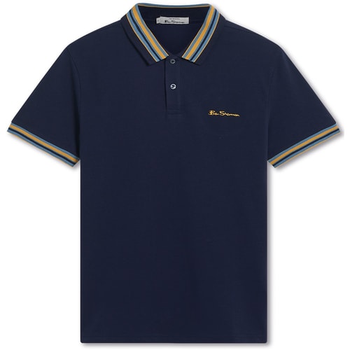 Ben Sherman Hauskragen Polo Marine