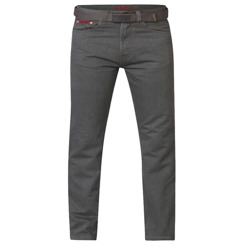 D555 Brian Duke Bedford Cord mit Gürtel Braun