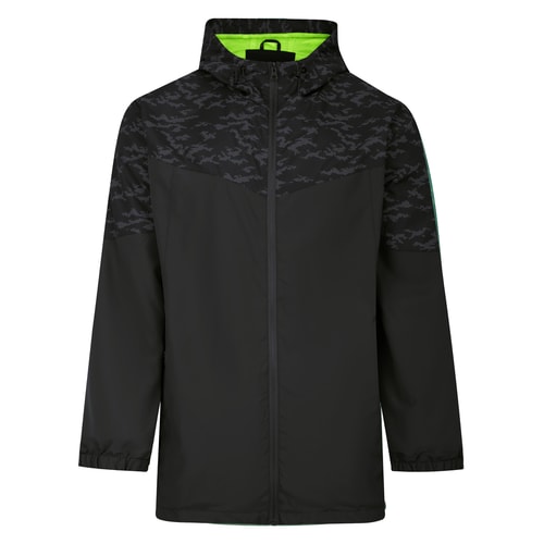 Bigdude Leichte Camo-Jacke Schwarz