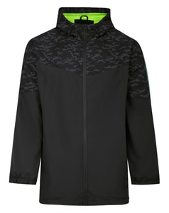 Bigdude Leichte Camo-Jacke Schwarz