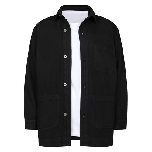 Bigdude Jeansjacket Schwarz