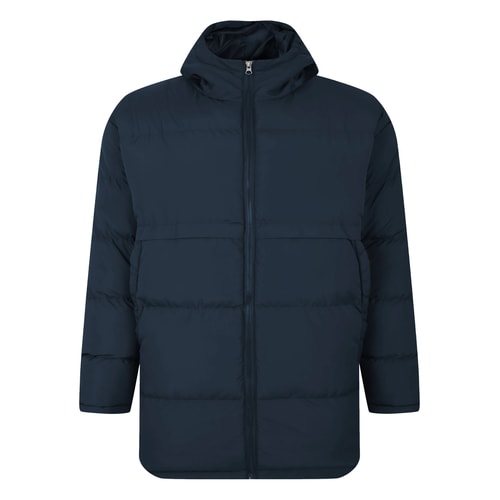 Bigdude Warme Pufferjacke Marineblau