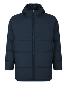 Bigdude Warme Pufferjacke Marineblau