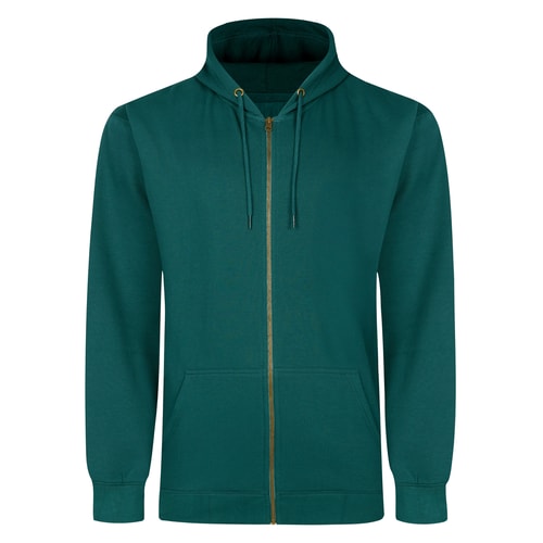 Bigdude Original Full Zip Hoody Grün Groß
