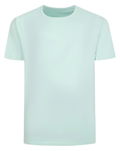 Bigdude Einfarbiges T-Shirt Mintgrün Größe L