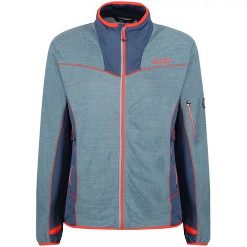 Regatta Collumbus IV Reißverschluss Fleecejacke - Denim Blau