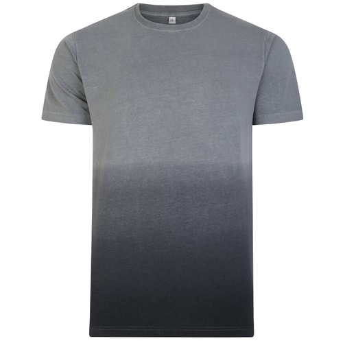 Bigdude Ombre T-Shirt Anthrazit groß