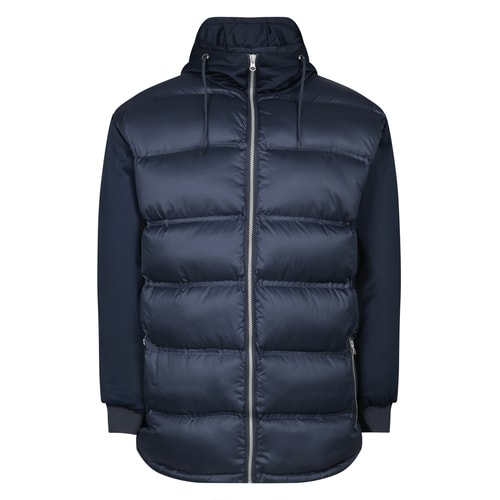 Bigdude Hybrid-Steppjacke Marineblau