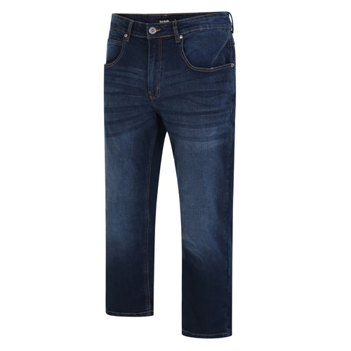 Bigdude Stretch-Jeans Dunkelblau