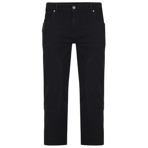 Bigdude Stretch-Utility-Jeans Schwarz