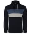 Colour Block Hoody Navy