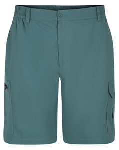 Leichte Cargo-Shorts mit elastischem Bund von Bigdude, Petrol