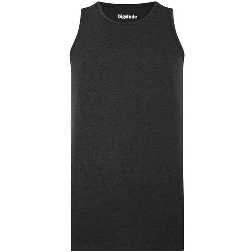 Bigdude Tanktop Anthrazit Tall Fit