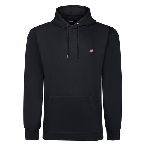 Bigdude Kapuzenpullover mit Logo, Schwarz