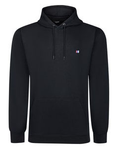 Bigdude Kapuzenpullover mit Logo, Schwarz