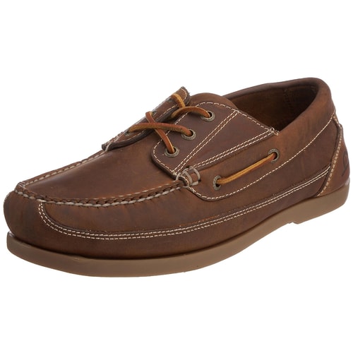 Chatham Rockwell Walnut Wide Fit Deck Shoe