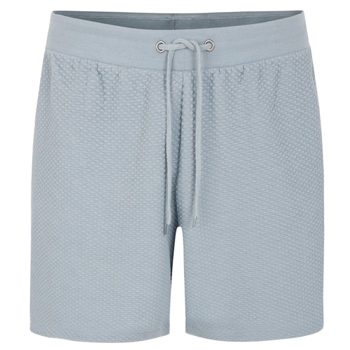 Bigdude Strukturierte Shorts Hellblau