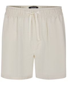 Bigdude Leinenmix-Shorts Creme