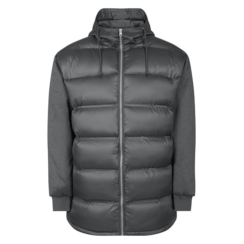 Bigdude Hybrid Steppjacke Anthrazit