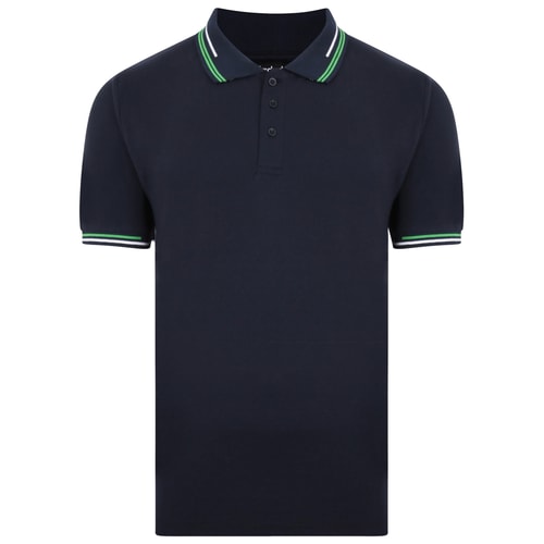 Bigdude Designer Poloshirt Marineblau