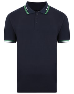 Bigdude Designer Poloshirt Marineblau