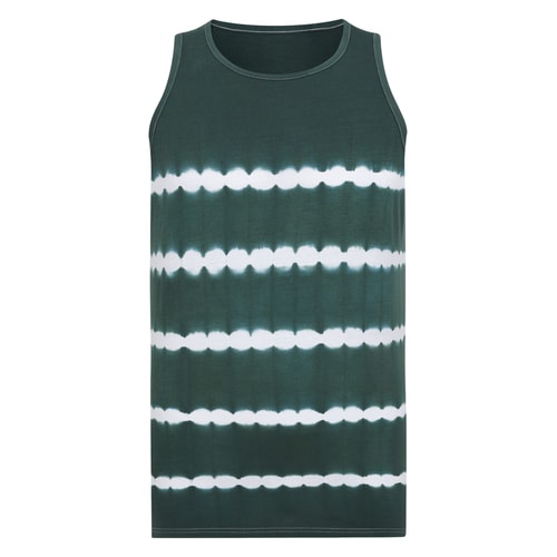 Bigdude Tie Dye Weste Grün