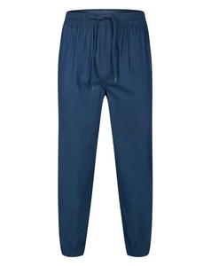 Bigdude Chinos mit elastischem Bund und Bündchen, Marineblau