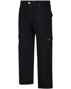 Bigdude Regular Fit Cargo-Jeans Schwarz