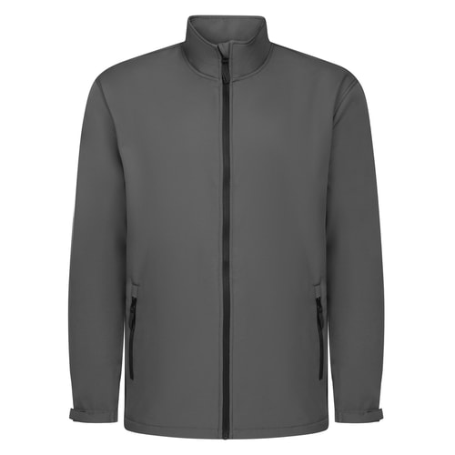 Bigdude Softshell-Jacke, wasserabweisend, Anthrazit