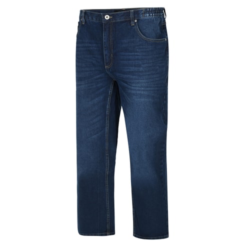 Bigdude Jeans mit elastischem Bund Raw Wash