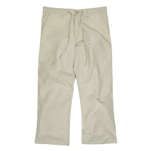 Ed Baxter Beige Leinenhose