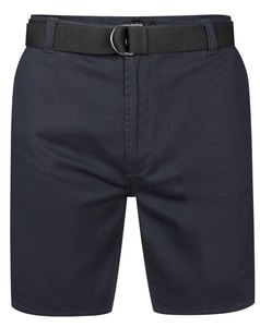 Bigdude Stretch Chino mit Gürtel, Marineblau