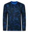 SportLangarmshirt, Marineblau