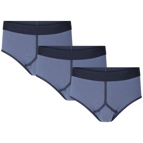 Bigdude 3er-Pack Y-Front-Slips, Staubblau