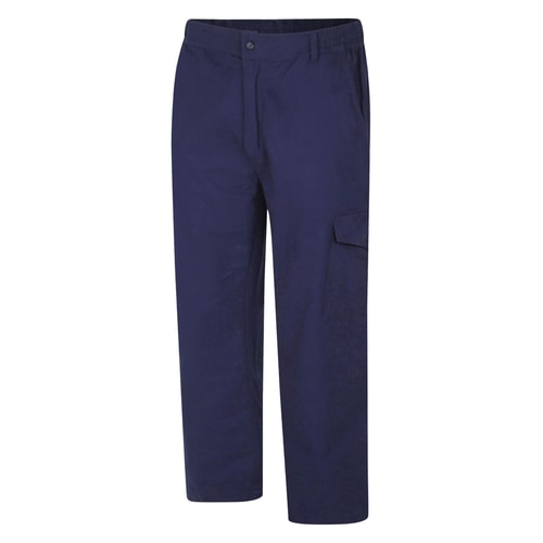 Bigdude Cargohose mit elastischem Bund, Marineblau, groß