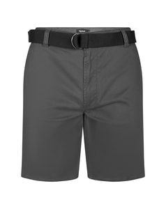 Bigdude Stretch Chino mit Gürtel Anthrazit