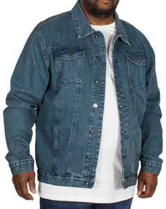 Bigdude klassische Jeansjacke Tint Wash