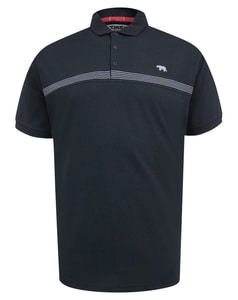 D555 Stafford Kurzarm-Poloshirt Schwarz