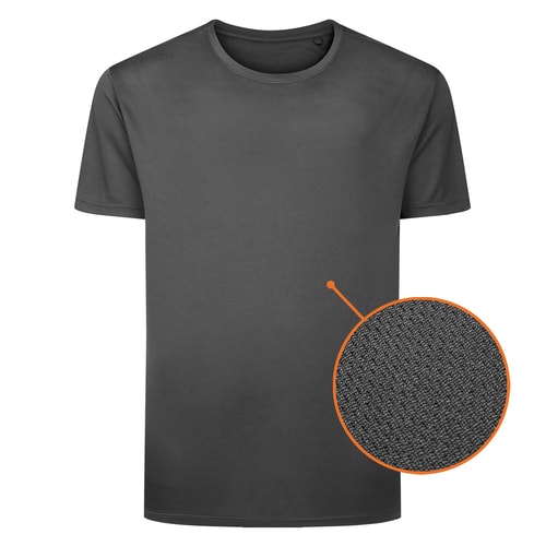 Bigdude Leichtes Fitness-T-Shirt Anthrazit