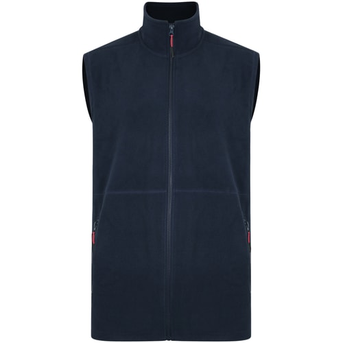 Bigdude Fleece Weste Blau