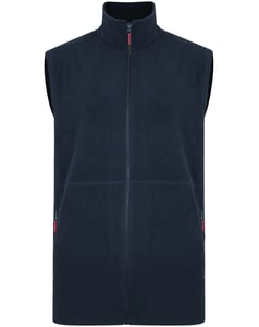 Bigdude Fleece Weste Blau