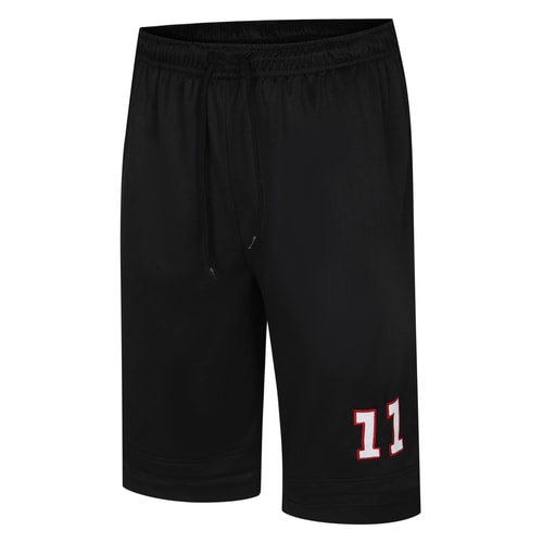 Bigdude Mesh-Basketballshorts Schwarz