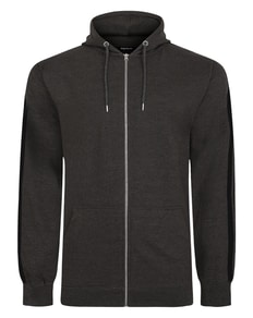 Bigdude Twin Stripe Hoody Anthrazit