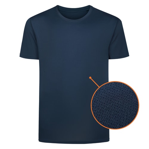 Bigdude Leichtes Sport-T-Shirt Marineblau