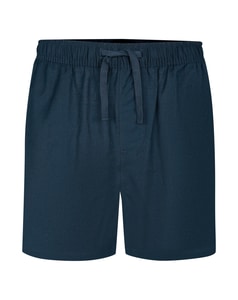 Bigdude Leinenmix-Shorts Marineblau