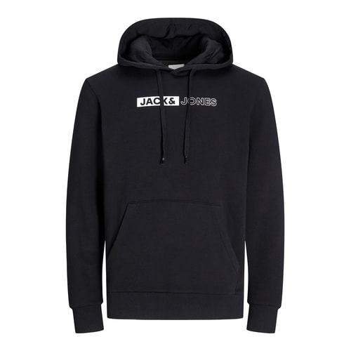 Jack & Jones Logo Sweatshirt, Schwarz