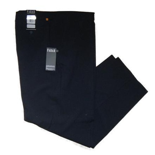 Farah – Klassische Hose in Marineblau