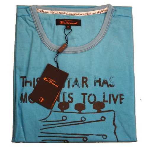 Ben Sherman Glacier Blue T-Shirt