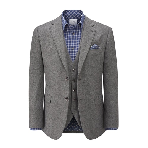 Skopes Tweed Blazer Hafren Grau 